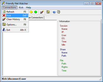 Friendly Net Watcher screenshot