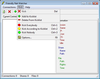 Friendly Net Watcher screenshot 2