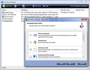 Friendly Scheduler screenshot
