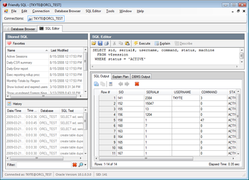 Friendly SQL screenshot