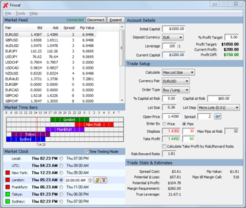Friscal screenshot
