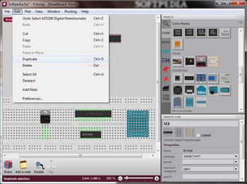 Fritzing screenshot 4