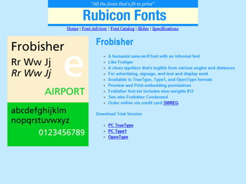 Frobisher Font Type1 screenshot 2