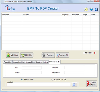 From BMP to PDF screenshot