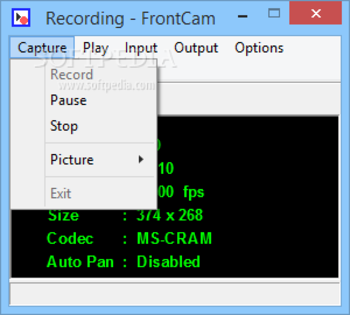 FrontCam screenshot 2