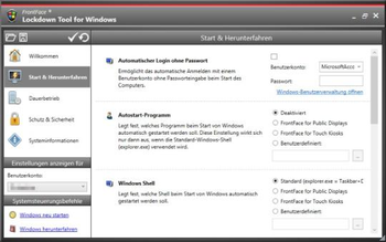 FrontFace Lockdown Tool screenshot