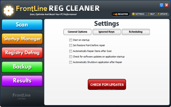 Frontline Reg Cleaner screenshot 6