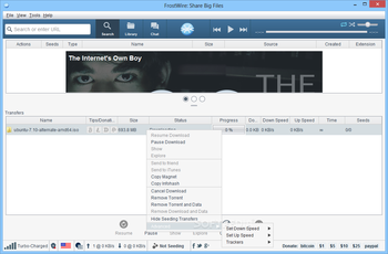 FrostWire screenshot 2