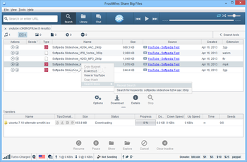 FrostWire screenshot 3