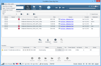 FrostWire screenshot 4