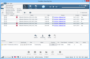 FrostWire screenshot 5