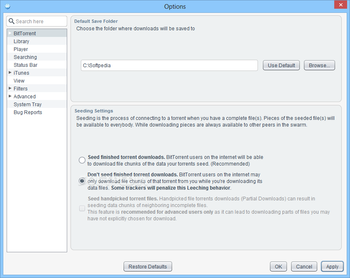 FrostWire screenshot 7