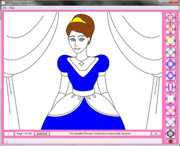 FRS Princess Coloring Book screenshot 2