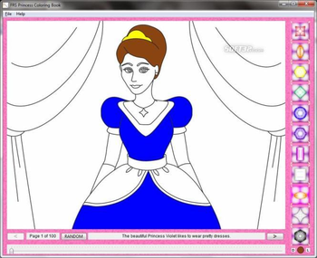 FRS Princess Coloring Book screenshot 3