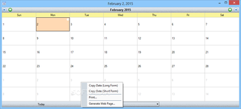 FRSCalendar screenshot