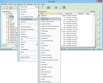 FRSFileMgr screenshot 2
