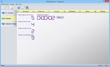 FRSLinkCheck screenshot