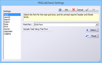 FRSLinkCheck screenshot 8