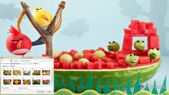 Fruit Carving Windows 7 Theme screenshot