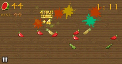 Fruit Ninja HD screenshot 2