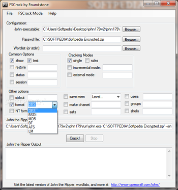 FSCrack screenshot 2