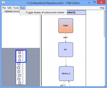 FSM Editor screenshot 3