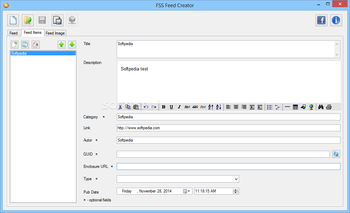 FSS Feed Creator screenshot 2