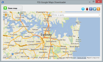 FSS Google Maps Downloader screenshot