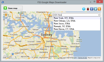 FSS Google Maps Downloader screenshot 2