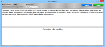 FSS Plagiator screenshot