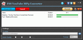 FSS YouTube MP3 Converter screenshot 2