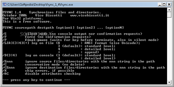 FSync screenshot