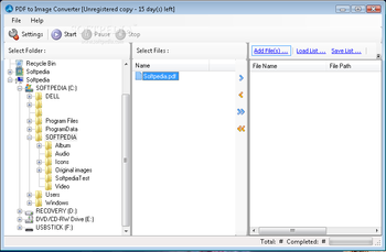 FT PDF to Image Converter screenshot