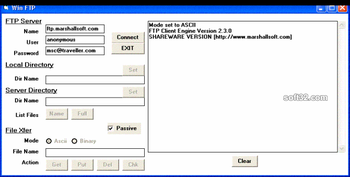 FTP Client Engine for PowerBASIC screenshot 2
