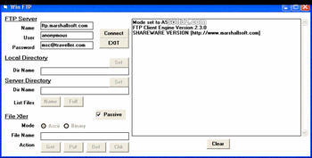 FTP Client Engine for Visual Basic screenshot 2