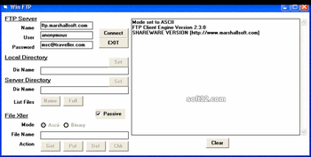 FTP Client Engine for Xbase++ screenshot 3