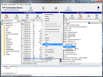 FTP Commander Deluxe screenshot 2
