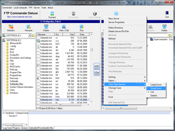FTP Commander Deluxe screenshot 3