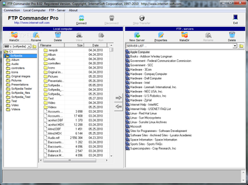 FTP Commander Pro screenshot