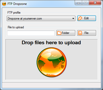 FTP Dropzone screenshot