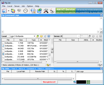Ftp Jet screenshot