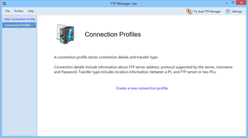 FTP Manager Lite screenshot