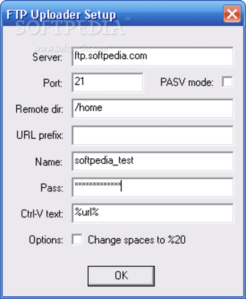FTP Uploader screenshot