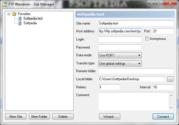 FTP Wanderer screenshot 7