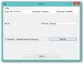 FTP-X screenshot 2