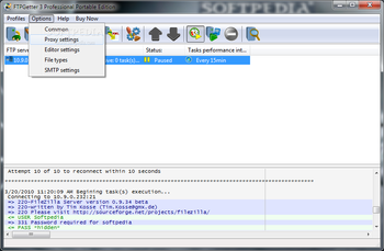 FTPGetter Professional Portable Edition screenshot 11