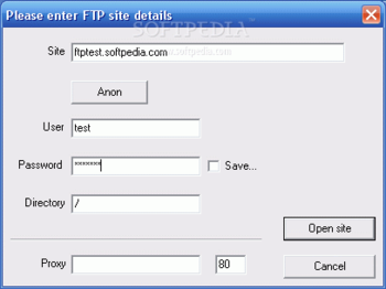 FTPpie screenshot 2