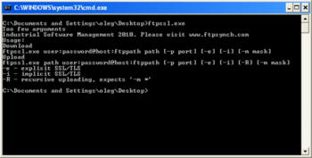 FTPSSL screenshot