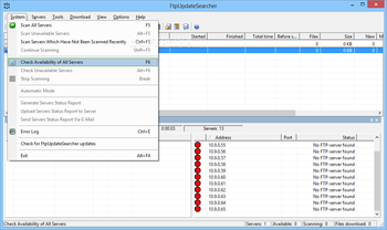 FTPUpdateSearcher screenshot 3