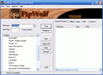 FtpWolf screenshot